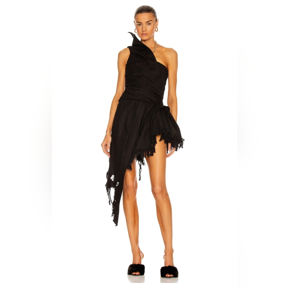 NWOT Alexander Wang Denim Asymmetrical Dress